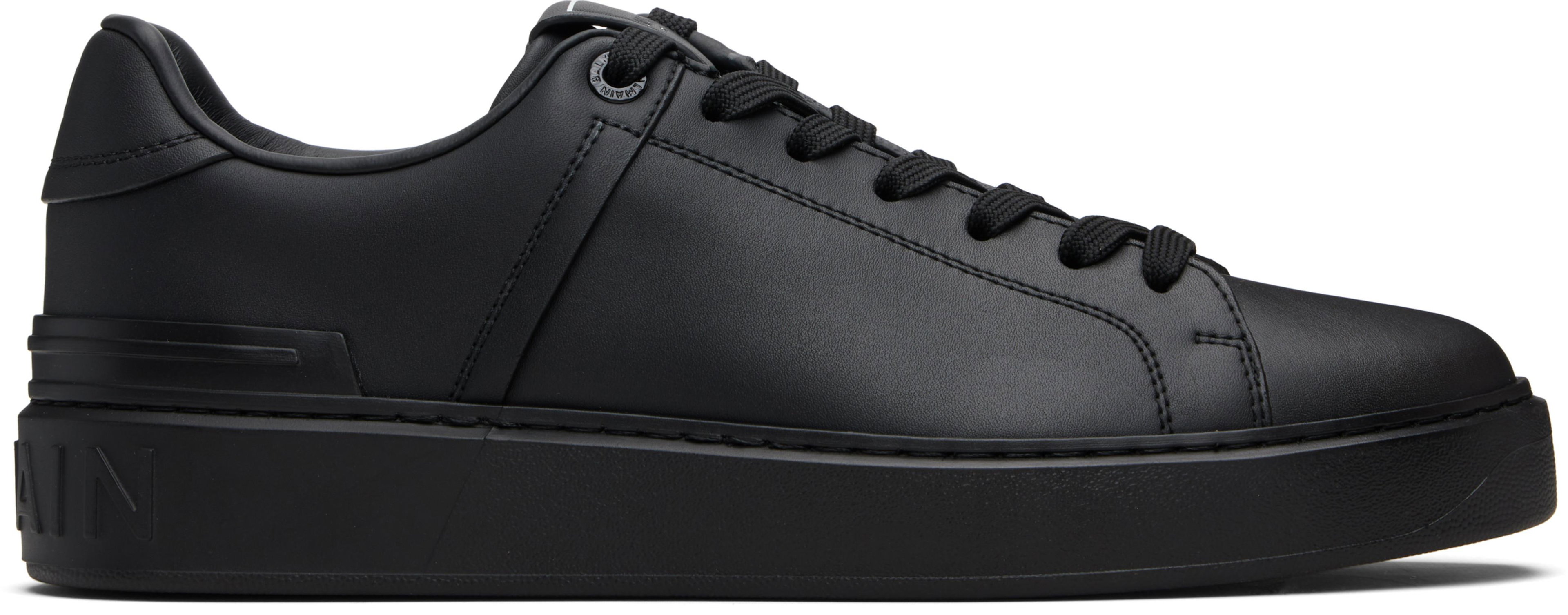 Black B-Court Sneakers by BALMAIN