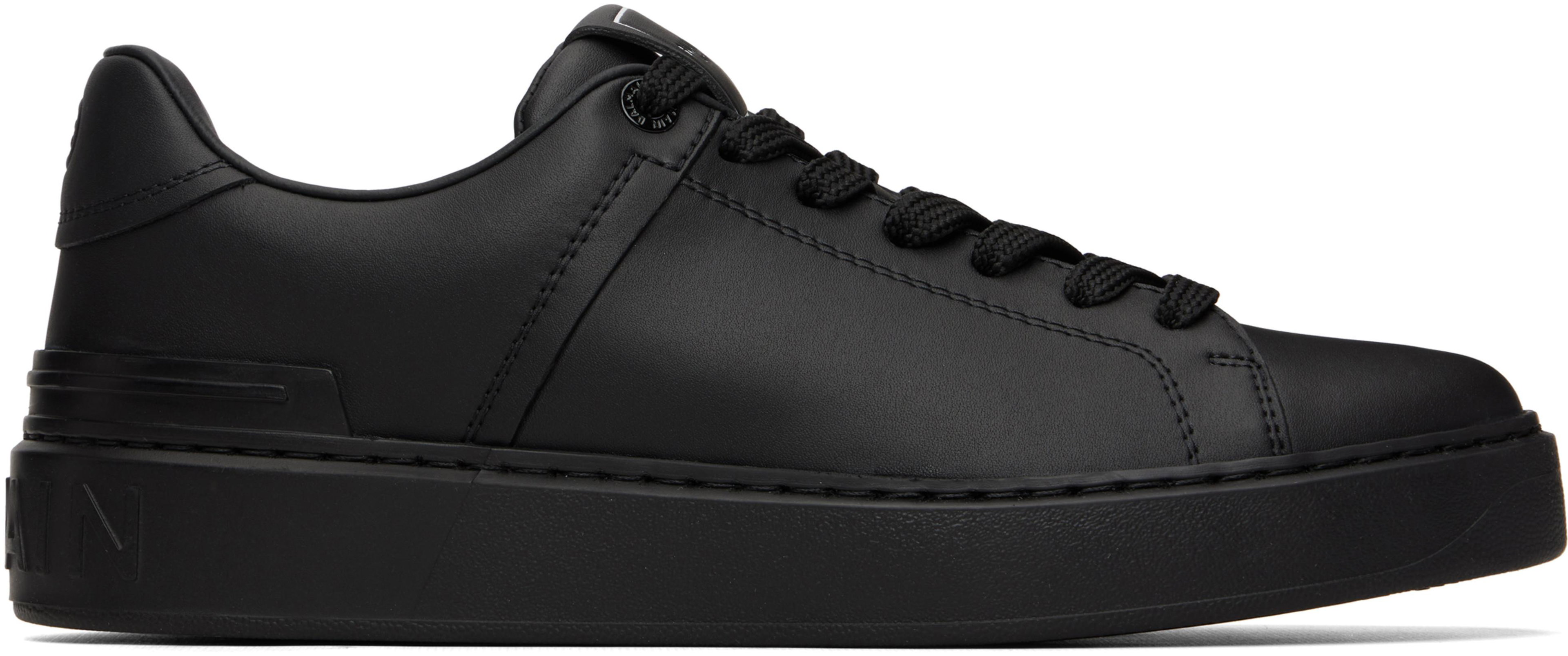 Black B-Court Sneakers by BALMAIN