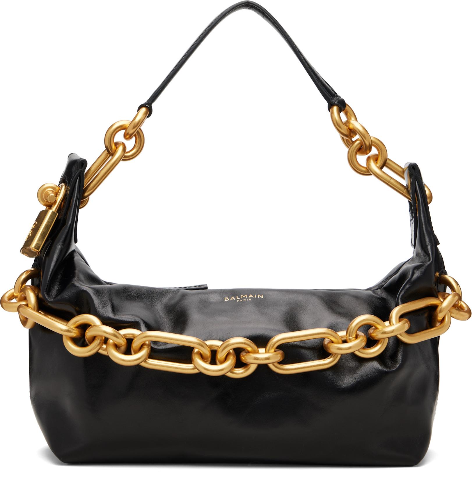 Black Medium Sync Bag by BALMAIN