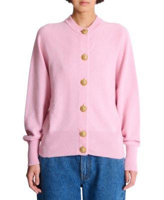 Buttoned Eco Cashmere Cardigan by BALMAIN