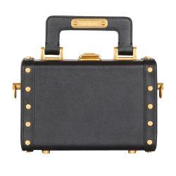 Camera Case leather box bag by BALMAIN