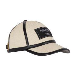 Canvas Balmain Couture cap by BALMAIN