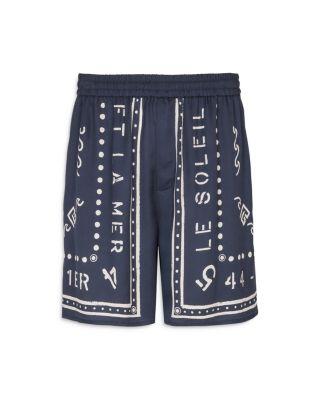 Club 45 Printed 6" Pyjama Shorts by BALMAIN