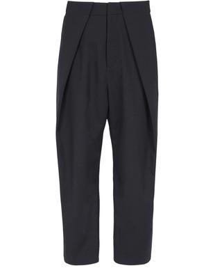 Cotton pleated pants by BALMAIN