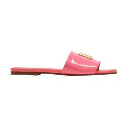 Dafne patent leather mules by BALMAIN