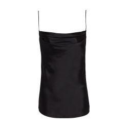 Draped Satin Top by BALMAIN
