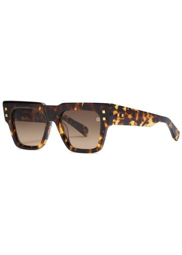 B-Army rectangle-frame sunglasses by BALMAIN EYEWEAR