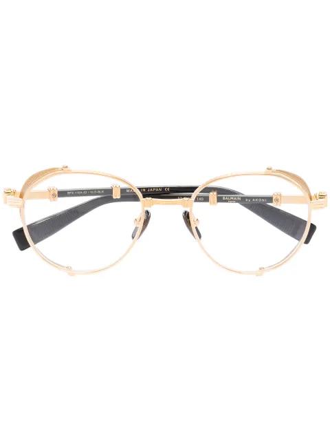 BPX110A52 round-frame glasses by BALMAIN EYEWEAR