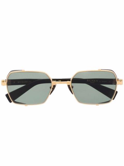 Brigade-III side-shield sunglasses by BALMAIN EYEWEAR