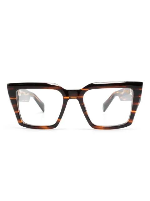 Formee oversize-frame glasses by BALMAIN EYEWEAR