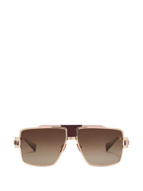 Idol geometric-frame sunglasses by BALMAIN EYEWEAR