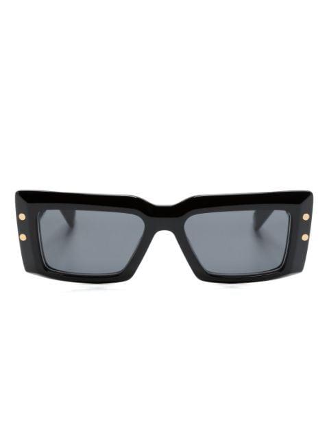 Imperial square-frame sunglasses by BALMAIN EYEWEAR