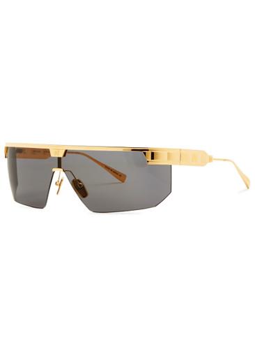 Major wrap-around sunglasses by BALMAIN EYEWEAR