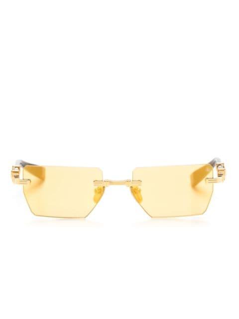Pierre geometric-frame sunglasses by BALMAIN EYEWEAR