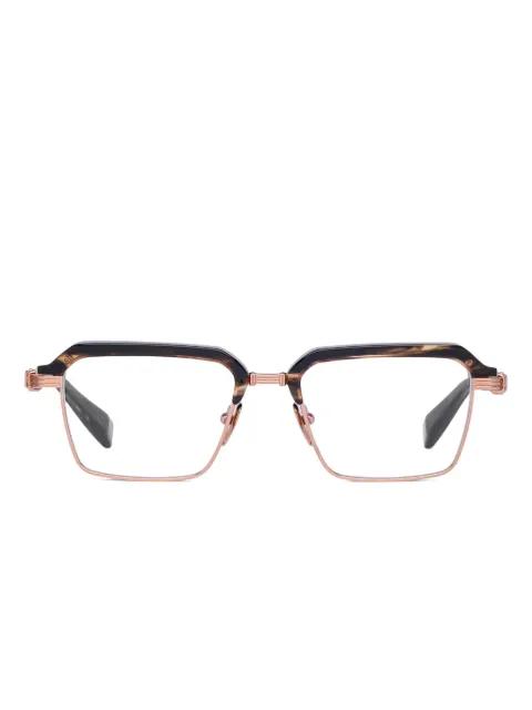 browline-frame glasses by BALMAIN EYEWEAR