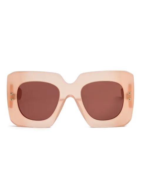 logo-engraved sunglasses by BALMAIN EYEWEAR