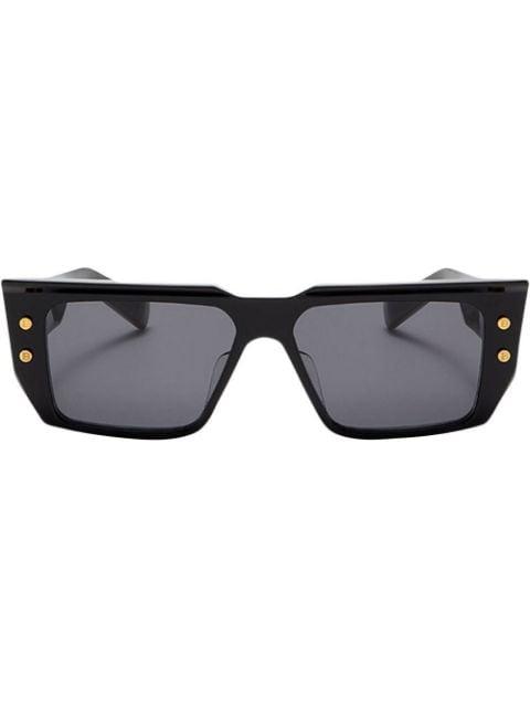 logo square-frame sunglasses by BALMAIN EYEWEAR