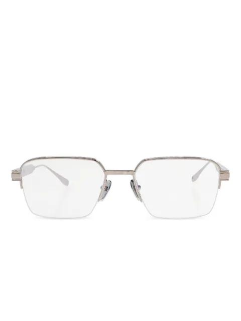 rectangle-frame glasses by BALMAIN EYEWEAR