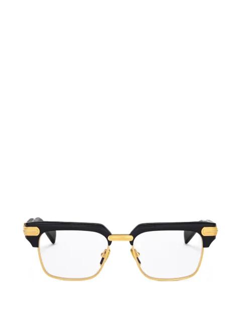 square-frame glasses by BALMAIN EYEWEAR