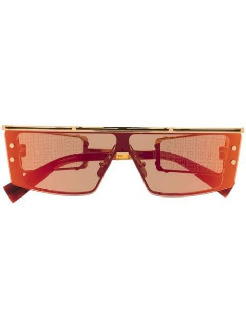 square frame sunglasses by BALMAIN EYEWEAR
