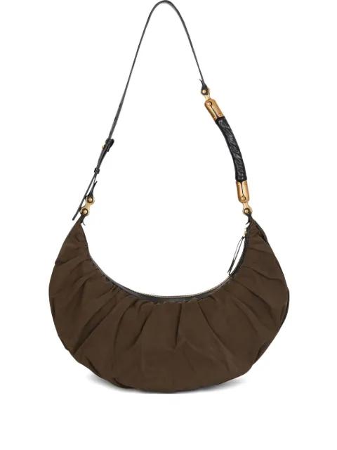 Eben ruched shoulder bag by BALMAIN