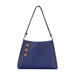 Emblème Shoulder bag in grained calfskin by BALMAIN