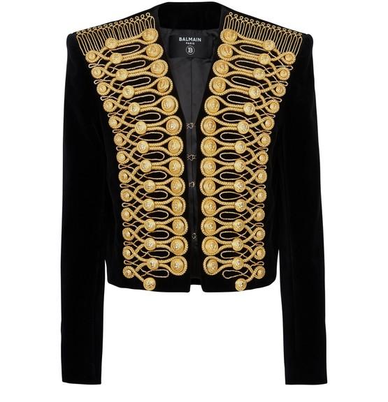 Embroidered Brandenburg Jacket by BALMAIN