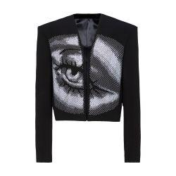 Eye motif jacket by BALMAIN