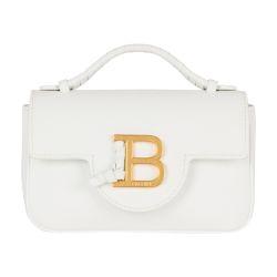 Grained calfskin B-buzz 17 mini bag by BALMAIN