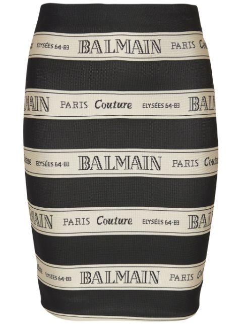 Jacquard Skirt by BALMAIN