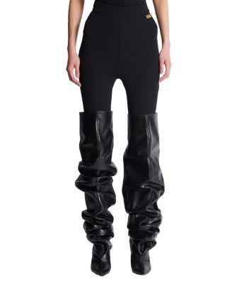 Jersey Stirrup Leggings by BALMAIN