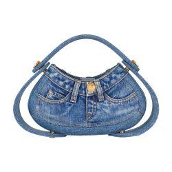 Jolie Madame medium denim bag by BALMAIN