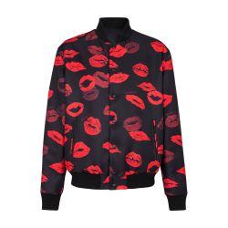 Kiss printed reversible bomber by BALMAIN
