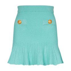Knit skater skirt by BALMAIN