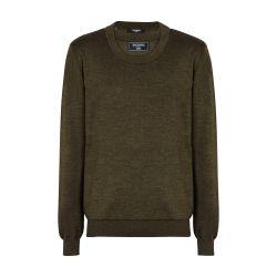 Knitted double-collar sweater by BALMAIN