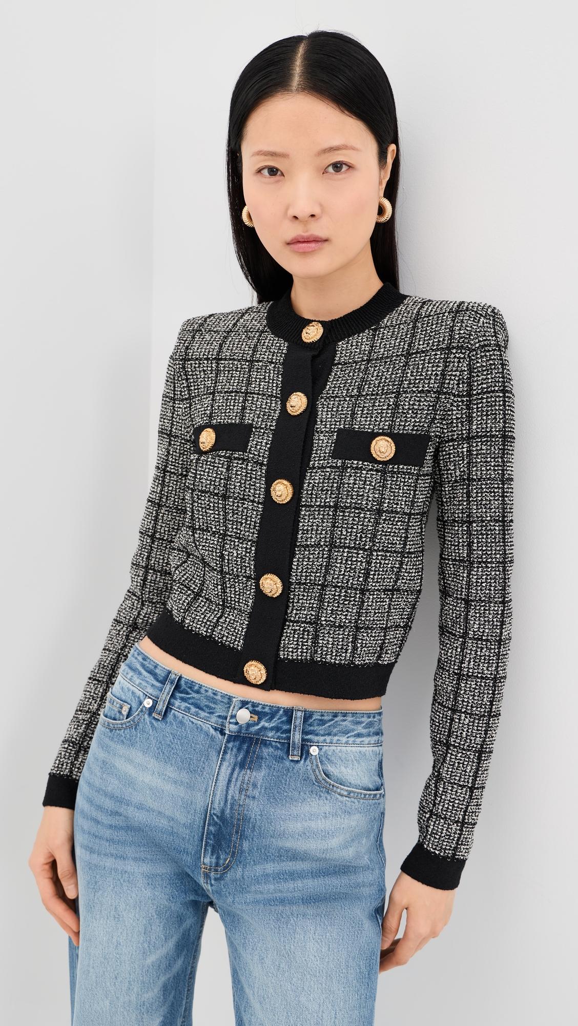 Light Tweed Cardigan by BALMAIN