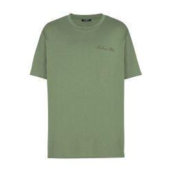 Loose t-shirt with Balmain Signature embroidery by BALMAIN