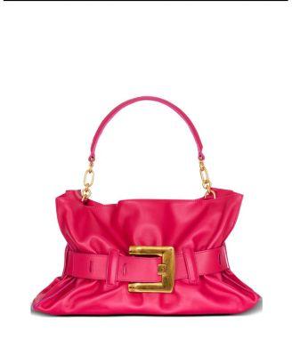 Medium Anthem Bag in Calfskin Leather by BALMAIN