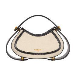 Medium Jolie Madame bag in canvas and leather by BALMAIN