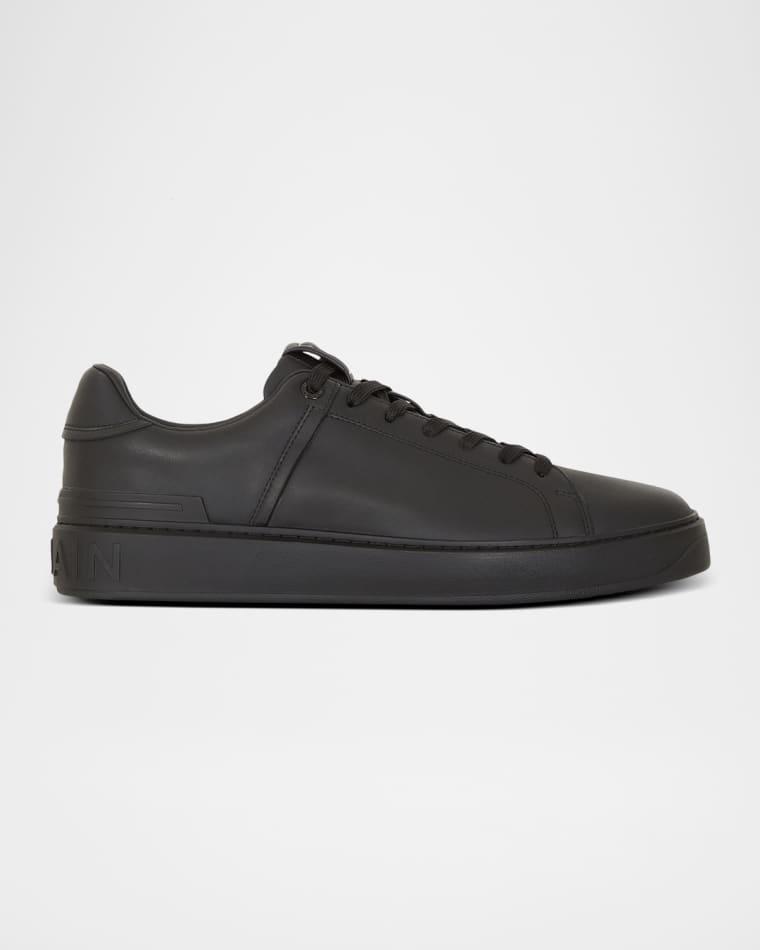 Men's B-Court Leather Low-Top Sneakers by BALMAIN
