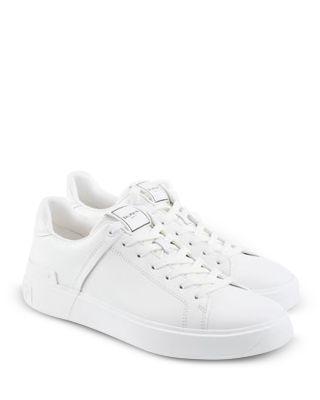 Men's B-Court Leather Sneakers by BALMAIN