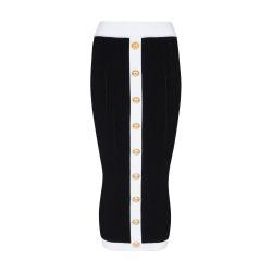 Mesh midi skirt by BALMAIN