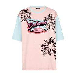 Miami Balmain loose-fit printed t-shirt by BALMAIN