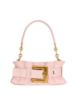 Mini Anthem Bag in Smooth Leather by BALMAIN