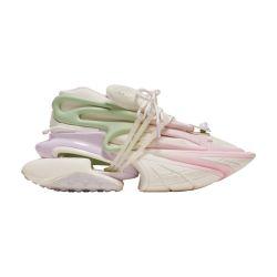 Neoprene and Leather Unicorn Sneakers by BALMAIN