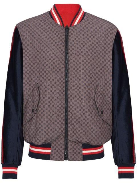 PB-monogram bomber jacket by BALMAIN