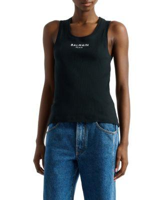 Paris Embroidered Vest Top by BALMAIN