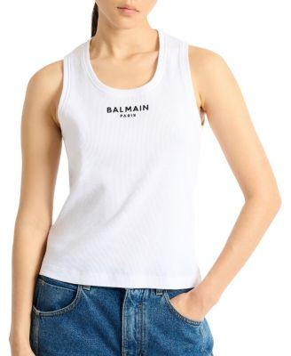 Paris Embroidered Vest Top by BALMAIN