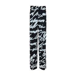 Pleated trousers with love letter print by BALMAIN