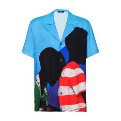 Prince Gyasi print pyjama shirt by BALMAIN